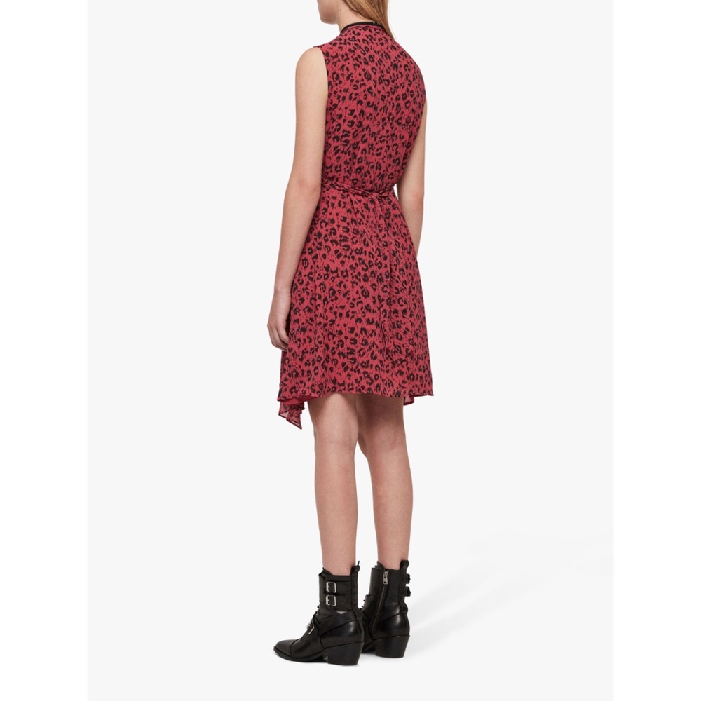 AllSaints Jayda Roar Dress, Pink size M - Picture 2 of 11